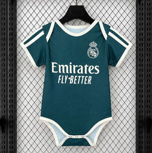2026-27 Real Madrid Away Infant Soccer Jersey Little Baby Kit